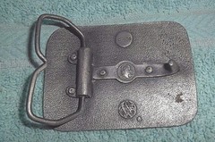 VINTAGE BICENTENNIAL 1776-1976 SPIRIT OF AMERICA METAL BELT BUCKLE