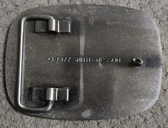 🔥 Rare Vintage 1977 Smith & Wesson 125-Year Belt Buckle Nice Condition