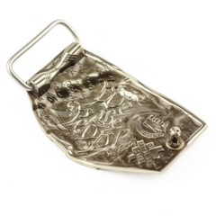 Bald eagle german silver belt buckle, American Eagle, Bird of prey belt buckle
