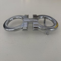 Salvatore Ferragamo Silver Tone Belt Buckle For 2 Inch Belts – Good