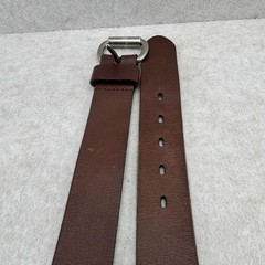 RedHead Belt Mens Size 34 Brown Leather Work Buckle Distressed Worn Classic