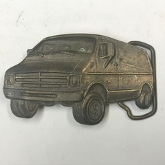 Vintage Dodge Van Belt Buckle