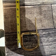 Gold Tone Single Prong Frame Belt Buckle Replacement Classic