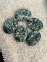 Green Stone Belt Buckle Western Silver Engraved Cowboy Rodeo Style Design