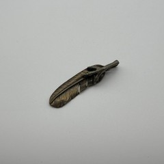 Brass Feather Pendants For Decoration #SALES lot