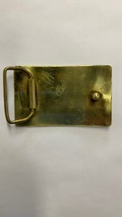 RH03118 VINTAGE 1970s **THE GRAND OLE OPRY** NASHVILLE MUSIC SOLID BRASS BUCKLE