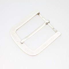 Antique Silver Rectangular Pin Buckle Holds 4cm Belt
