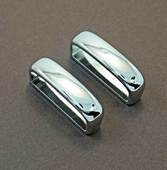 New 1 1/2&Prime; 38mm belt keepers(2 pcs set)(#50B) for man/women jean nickel finish