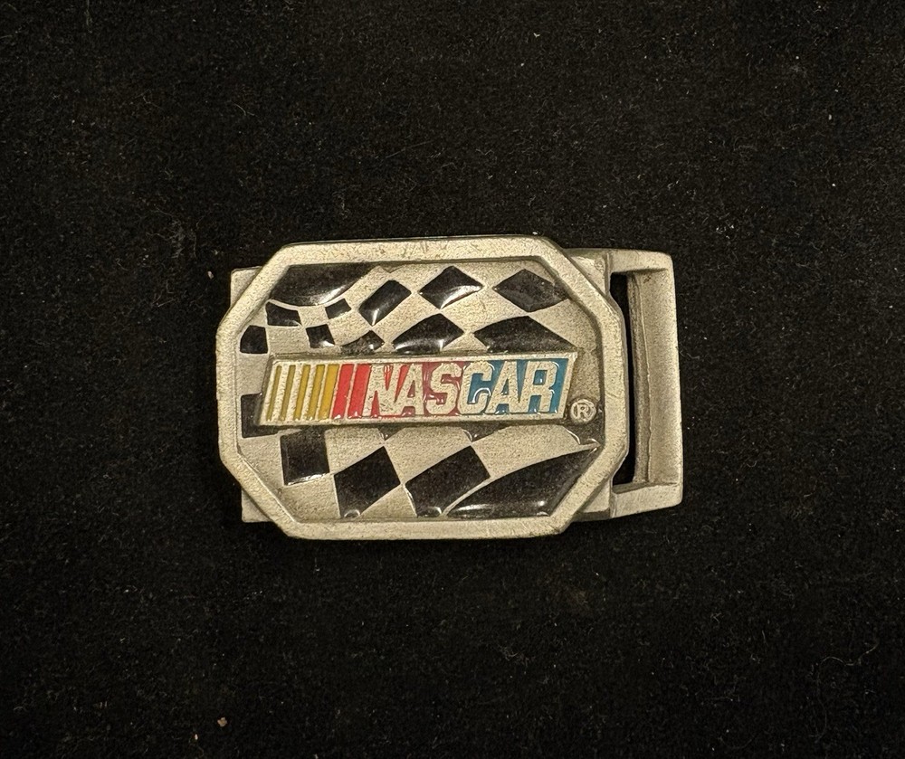 Vintage American Legends Foundry NASCAR belt buckle RARE