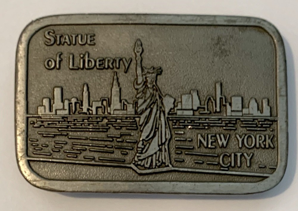 STATUE OF LIBERTY ~ New York City HIT LINE Belt Buckle