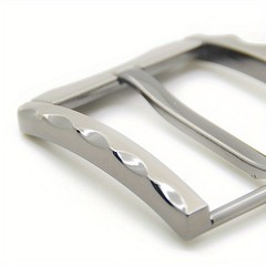 40mm Zinc Alloy Belt Buckle End Bar Heel Bar Buckle Single Pin Half Buckle Multi
