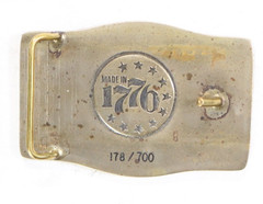 infowars 1776 Molon Labe belt buckle 178 of 700