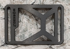 GRIP6 BELT BUCKLE – WORKBELT TACTICAL PRO – GUNMETAL GRAY – 1.75 INCH WIDE WORK