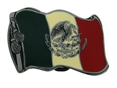12 Pcs Mexico Flag Belt Buckles Mexican Mother Anniversary Wholesale Lot Western