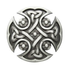 New Vintage Style Celtic Cross Knot Belt Buckle Boucle de Ceinture