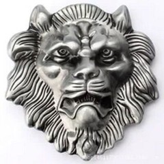 Lion Head Buckle-Handmade Belts Buckles DIY Component Waistband Accessorie 3.8CM