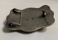 Vintage Belt Buckle Bucking Bronco Rodeo Horse Cowboy 3.25” x 2.25”