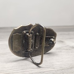 I&rsquo;d Rather be Fishing 1985 Great American Brass Metal Belt Buckle