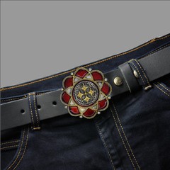 Celtic Buckle Design Shield Medieval Viking Ornament Belt Buckle *497