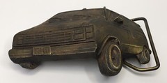 1979 Dodge Van Belt Buckle Indiana Metal Craft 093 Heavy Dimensional Vintage