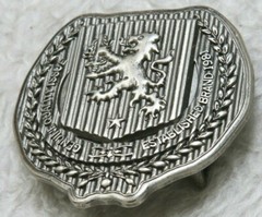 Belt Buckle Decorative Design Metal Est. 1981 Genuine Quality Issue Adult BB13