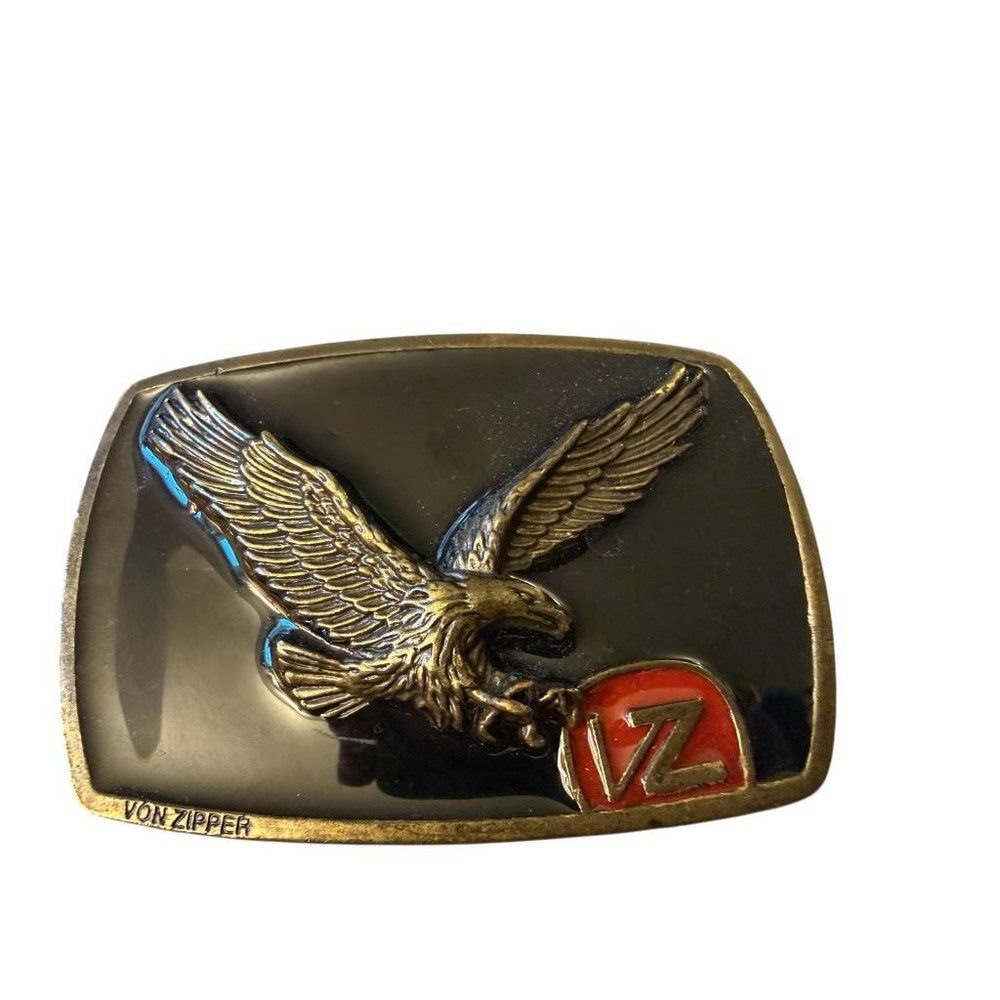 Y2K Von Zipper Eagle Belt Buckle
