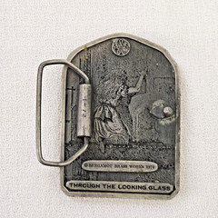 Belt Buckle – Through the Looking Glass 1974 Bergamot Brass Works