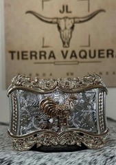 Mexican Rooster Chicken Charro Cowboy Belt Buckle Hebilla Vaquera Made In Mexico