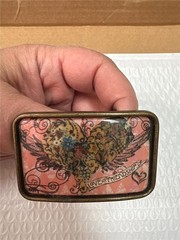 Vintage Love and Friendship Belt Buckle