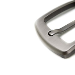 40mm Zinc Alloy Metal Pin Single Belt Buckle for Men Leather Belt Waist Strap US