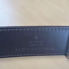 GUCCI Pre-Owned Men&rsquo;S Belt Reversible Black Dark Brown