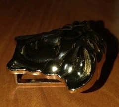 Versace Belt Buckle Medusa Versus Fibbia Schnalle Boucle Cintura Gurtel Gift Lux
