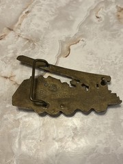 Ladder Firetruck Belt Buckle Brass Fire Truck Engine BBB