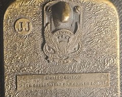 KOHLER – Limited Edition 1986 Brass Belt Buckle American Buckle Co USA Vintage