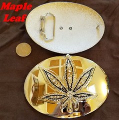 Guns Motorcycle Superman Maple HUGE RODEO BIG COWBOY WESTERN SHINE BELT BUCKLE