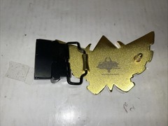 THE LEGEND OF ZELDA Black and Gold Triforce 2014 Nintendo gamers BELT BUCKLE