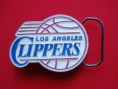 Los Angeles Clippers NBA 2005 Belt Buckle
