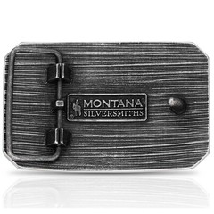 Montana Silversmiths Attitude Westward Way Buffalo Nickel Western Belt Buckle