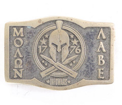 infowars 1776 Molon Labe belt buckle 178 of 700