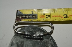 2011 Heart of Zachary Cape Canaveral Energy Center Award Red Heart Belt Buckle