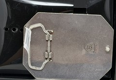 Ariat Rectangle Multi Finish Engraved Western Belt Buckle