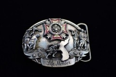 Veterans of Foreign Wars of the US Life Member Belt Buckle