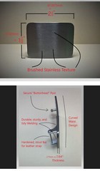Buckle ONLY. Quality item for 1.5&Prime; belt. Perfect for DIY engraving etching!