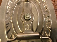Men&rsquo;s Chamber&rsquo;s Belt Co. Texas Cowboy Boots Metal Belt Buckle 2.75&Prime; X 3.75&Prime; USA