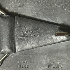 Pilgrim Tercentenary The Mayflower 1 Cents 1620-1920 Solid Pewter Belt Buckle