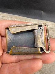 Vintage Construction Belt Buckle P&H Pawling Harnischfeger “Quality P&H Service”