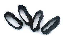 20Pcs Tactical Belt Keepers Nylon Duty Belt Loop Snaps For Police Security Guard