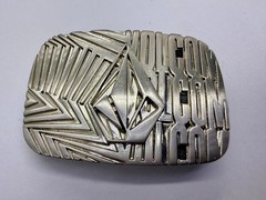 Volcom Skateboard Surfer Board Sports Apparel Advertising Promo 90s Belt Buckle