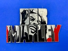 BOB MARLEY Block Letters Jamaica Reggae Beautiful Music Art Belt Buckles