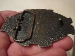 HAWAII CROSSROADS OF THE PACIFIC BELT BUCKLE – MADE IN CANADA – GW-16